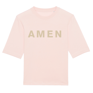 AMEN T-shirt in Pink