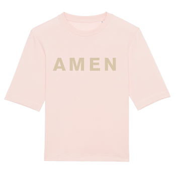 AMEN T-shirt in Pink